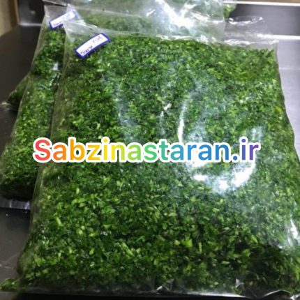 سبزی قلیه ماهی خردشده